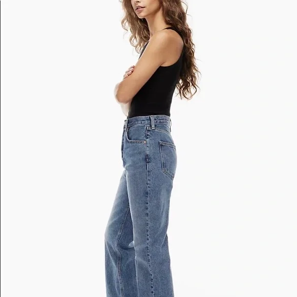 Aritzia Demin Forum Joni High Rise Loose - Picture 4 of 11